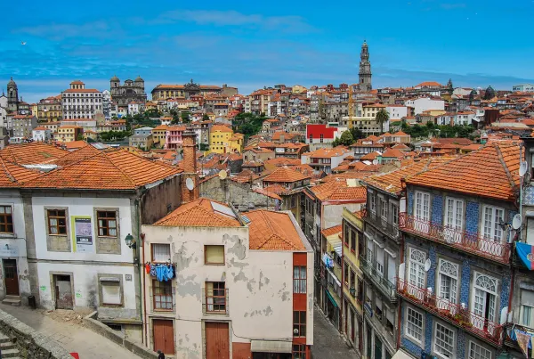 La ciudad de Oporto, en Portugal.